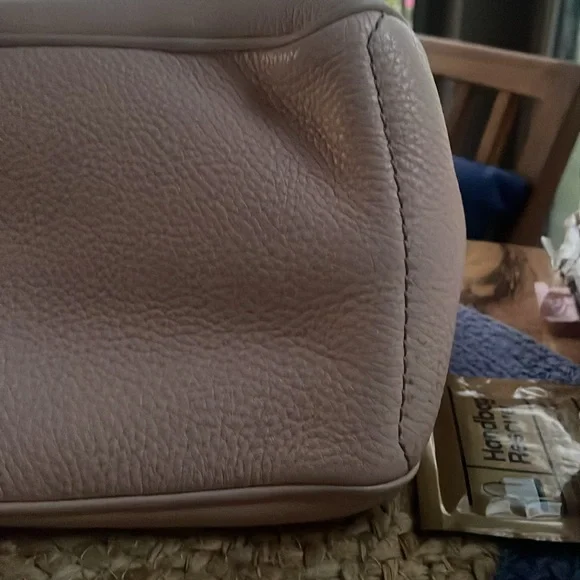 Beautiful Soft Celine Pink Leather Boogie Bag Silver Logo w/Dustbag + Tags - Picture 9 of 15